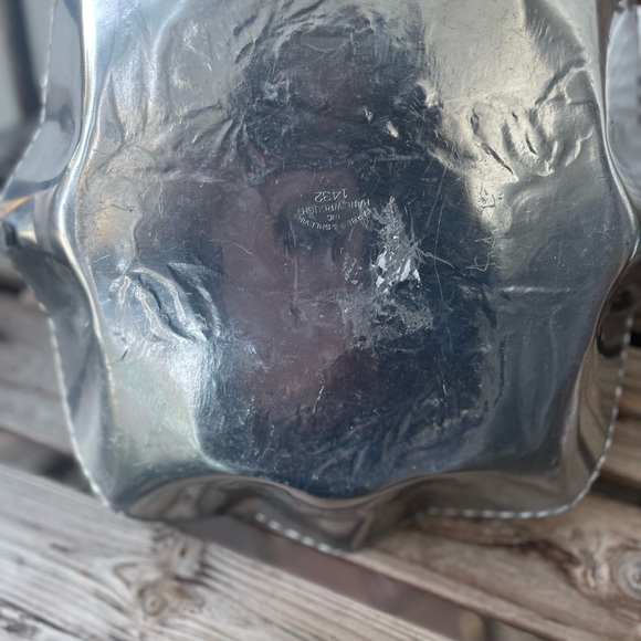 Sale‼️Aluminum Basket Farber & Shlevin IncEUC-Vintage Hand Wrought 1432_As Is - Picture 6 of 6